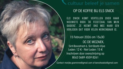 Op de koffie bij Els Snick